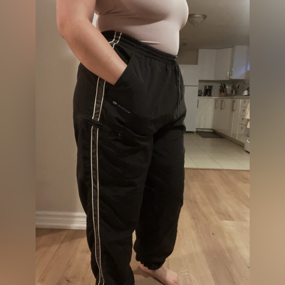 vintage parachute pants 🖤 - Picture 1 of 2